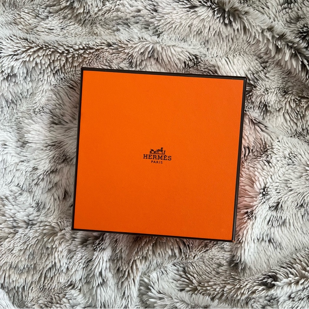 Hermes Orange Accessory Jewelry Box
